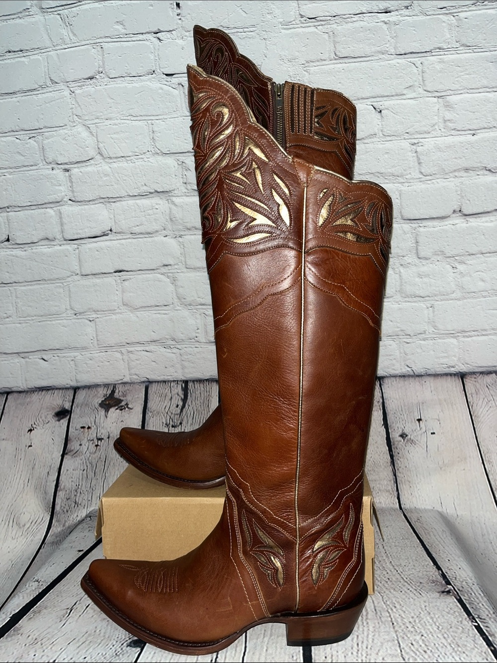 Ariat Chaparral Tall Leather Western Cowboy Boots - Picture 17 of 17